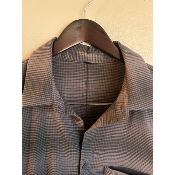 Lululemon Flannel Style Button Up‎ Shirt - Size L - Picture 2 of 4
